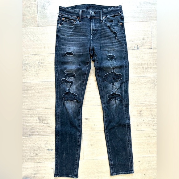 AMERICAN EAGLE Airflex distressed jeans - Picture 1 of 4